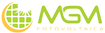 Logotipo MGM Fotovoltaica. Instalación de placas solares en Granada